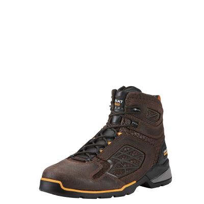 Ariat Rebar Flex 6" Çikolata Kahverengi Iş Ayakkabıları Erkek (40920-263)